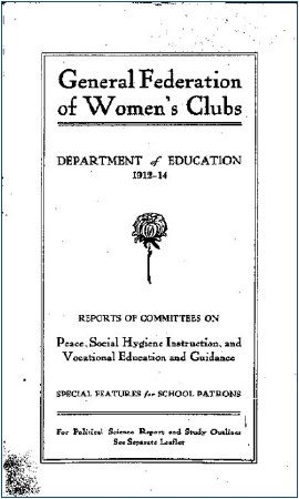 Cover, Department of Education booklet, 1912-1914 (f. 5)