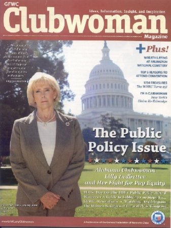 General Federation Clubwoman, December 2008-January 2009, cover