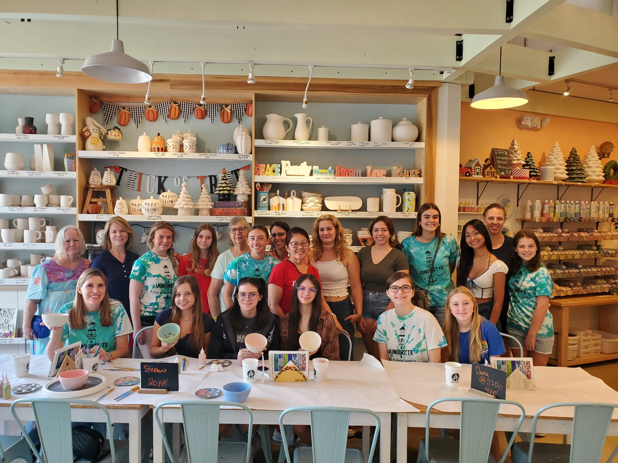 Volunteers in Action: Florida District 10 Juniorettes